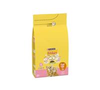 FRISKIES | Junior | Gato | Croquetas Completas para Gatitos| con Pollo, Leche y Verduras | Alimento Completo para Un Crecimiento Sano del Gatito | Bolsa | 1,5 KG
