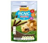 Friskies Picnic Variety - Snacks para perro adulto - Pollo, cordero y vaca - Cantidad: 150 g