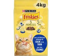 Friskies Pienso pienso gato Adulto Bacalao 4x4 kg
