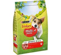 Friskies Mini Menú de Buey Pienso para Perros 3 Kg