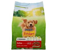 FRISKIES vitafit Active pienso para el Perro, con Manzo, 3 kg