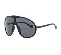 frissin Gafas de sol cuadradas de gran tamaño para mujer, estilo punk, montura grande, vintage, para ciclismo, gafas de sol para hombre, tonos degradados retro UV400, Black