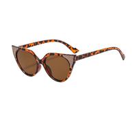frissin Gafas de sol de ojo de gato para mujer, protección UV400, marco en forma de orejas de gato, ovalado, lentes sólidas/degradados, lentes de sol de lujo para mujer, gafas de sol con personalidad