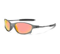 frissin Gafas de sol deportivas coloridas, gafas de sol UV400, resistentes al viento, para hombres y mujeres, retro, 15 cm, tamaño A5