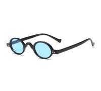 frissin Gafas de sol redondas pequeñas para mujer, vintage, punk, estilo hip hop, ovaladas, gafas de sol de viaje, protección UV400, C2