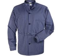 Fristads Camisa Camisa de algodón manga larga 431 VL Azul/Blanco XS