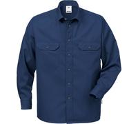 Fristads Camisa Camisa de algodón manga larga 720 BKS Azul marino XL