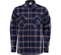 Fristads Camisa Camisa de franela manga larga 7421 MSF Azul marino XS