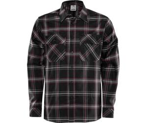Fristads Camisa Camisa de franela manga larga 7421 MSF Negro S
