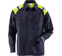 Fristads Camisa ignífuga Camisa Flamestat manga larga 7074 ATS Azul marino XS