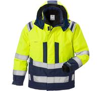 Fristads Chaqueta alta visibilidad Chaqueta de invierno Airtech® alta visibilidad cl. 3 4035 GTT Alta visibilidad amarillo/azul marino XS