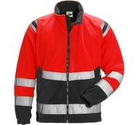 Fristads Chaqueta alta visibilidad Chaqueta polar alta visibilidad clase 3 4041 FE Alta visibilidad rojo/negro M