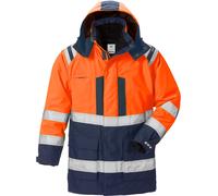 Fristads Chaqueta alta visibilidad High Vis Airtech® 3in1 Parka cl. 3 4036 GTT Alta visibilidad naranja/azul marino M