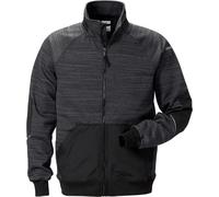 Fristads Chaqueta de chándal 7052 SMP gris/negro XL