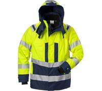 Fristads Chaqueta exterior Airtech® alta visibilidad cl. 3 4515 GTT Rojo/negro alta visibilidad 3XL