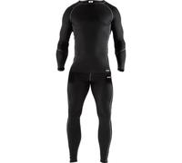 Fristads Conjunto de ropa interior 7416 UE Negro XL