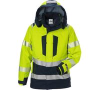Fristads Flamestat High Vis GORE-TEX PYRAD® chaqueta señora clase 3 4195 GXE alta visibilidad amarillo/azul marino L