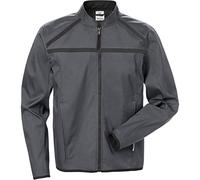 FRISTADS Fusion - Chaqueta de softshell, color gris oscuro, talla M 100% poliéster.