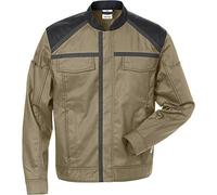 FRISTADS Fusion - Chaqueta para hombre (talla S), color caqui y negro