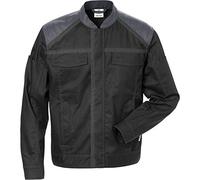 FRISTADS Fusion - Chaqueta para hombre (talla S), color negro y gris