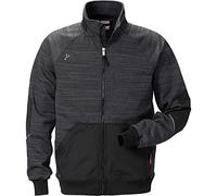 Fristads/Kansas 101169439 Sudadera Gen y 7052 SMP, Gris, Negro, XL