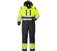 Fristads Mono de alta visibilidad Mono de invierno Airtech® alta visibilidad clase 3 8015 GTT Amarillo/negro alta visibilidad XL