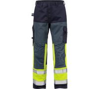 Fristads Pantalón Alta Visibilidad Flame Cl. 1 2587 FLAM Alta Visibilidad Amarillo/Azul Marino D104