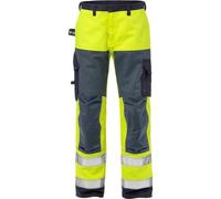 Fristads Pantalón Alta Visibilidad Flame Cl. 2 2585 FLAM Alta Visibilidad Amarillo/Azul Marino D112