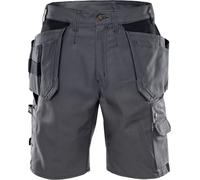 Fristads Pantalón corto artesano 201 FAS gris oscuro C48