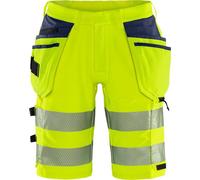 Fristads Pantalón corto artesano alta visibilidad verde cl. 2 2646 GSTP Alta visibilidad amarillo/azul marino C44