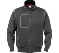 Fristads Sudadera con cremallera Acode sudadera 1747 DF gris oscuro 3XL
