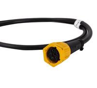 Fristom CONECTOR BAJONET 6 PIN WTY LADO IZQUIERDO AMARILLO CON CABLE 1 METRO (6 Pin Izquierdo)