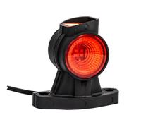 Fristom Galibo LED Corto con 3 Luces (Ámbar, Rojo, Blanco) Válido para 12V-24V, Estanco y Sumergible - Izquierda + Derecha A E9 R1 SM1