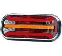 FRISTOM FT-230 Piloto trasero LED, 6 funciones, universal