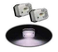 Fristom GALIBOS LED DELANTEROS BLANCOS CATADIOPTRICOS CON SOPROTE 12V 24V 2 UNIDADES MARCA HOMOLOGADOS
