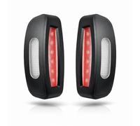 Fristom Gálibos LED Tres Colores, Luz Blanco Ámbar Rojo, 12V 24V, Homologados, 2 Unidades