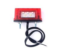 Fristom Luz LED para matrícula, iluminación de matrícula, para remolques, maquinaria de construcción, autocaravanas, tráiler, caravanas, camiones.