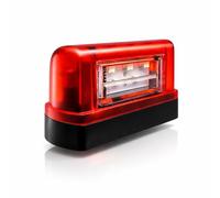 Fristom Piloto Luz Para Alumbrar Matricula Junto Con Luz De Posición Roja Trasera 12v 24v Homologado