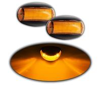 Fristom PILOTOS LED MARCADORES GALIBOS AMBAR LATERALES 12V 24V HOMOLOGADOS (Ámbar)