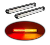 Fristom PILOTOS LED TRASEROS 2 FUNCIONES MARCHA ATRAS Y ANTINIEBLA 12V 24V MARCA HOMOLOGADOS (Posición Freno Intermitene)