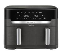 Moulinex Dual Easy Fry & Grill XXL Freidora sin aceite, Capacidad 11 L, cocción sincronizada, 7 programas automáticos, Pantalla táctil, air fryer EZ942HF0