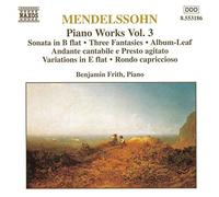 Frith,Benjamin – Oeuvres pour piano Vol.3 – NAXOS