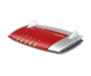 FRITZ!Box 4040 International - Router WiFi AC 1300, banda dual, Mesh, 5 puertos Gigabit, Interfaz en Español