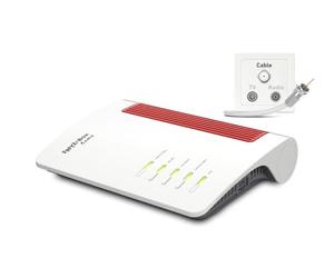 Fritz!Box 6670 Cable | Router Wi-Fi 7 con módem por Cable, Zigbee y DECT ULE, LAN de 2,5 Gigabit, Mesh Wi-Fi, USB, transmisión de TV | Compatible con Ziggo, Delta y más | Incluye actualizaciones