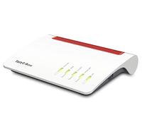 Fritz!Box 7590 International - Modem Router 4x4 WiFi AC con MU-MIMO (1733 Mbps en 5 GHz y 800 Mbps en 2,4 GHz), Mesh, VDSL, ADSL2+, 1 x WAN Gigabit, 4 x LAN Gigabit, Interfaz en Español