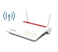 FRITZ!Box 6890 LTE INT router inalámbrico Gigabit Ethernet Doble banda (2,4 GHz / 5 GHz) 4G Rojo, Blanco