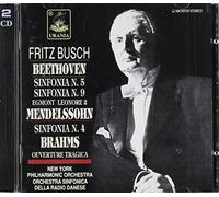 Fritz Busch - Symphonies 5 & 9 / Symphony 4 / Tragic Overture