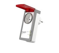 DECT FRITZ! 210 INT enchufe inteligente 3450 W Gris, Rojo, Blanco