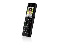 Fritz!Fon X6 Negro International - Teléfono inalámbrico DECT, Full Duplex HD, Pantalla a Color, Compatible con Fritz!Box con Base DECT, menú en Español