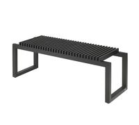 Fritz Hansen Banco Cutter 121 cm Roble lacado en negro